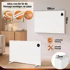 Ikodm, radiateur infrarouge 750W, chauffage électrique avec Voir les images du produit 2