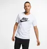 Nike M Nsw Tee Icon Futura White/Black L Produktbild-Vorschau 2