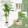 HOMCOM Künstlicher Dracaena-Baum 120 cm mit biegsamen Produktbild-Vorschau 4