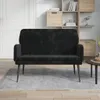 vidaXL Lavica čierna 108x79x79 cm Velvet Náhľad obrázku produktu 2