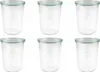 Bicchieri Weck 850ml con coperchio, senza guarnizione e Anteprima dell’immagine prodotto 5