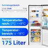 CLATRONIC Bomann KG 322.1 50cm 165L black D | E Produktbild-Vorschau 5