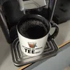 Ich trinke am liebsten Teequila Kaffeebecher Schwarz Produktbild-Vorschau 7