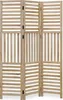 Paravent Séparateur de Pièce 3 Parties Cloison en Bois Voir les images du produit 1