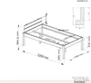 TUGA-Holztech Pfostenbett (Fichte) "Daybett" Massivholz 120 Produktbild-Vorschau 4