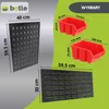 botle® Werkzeugwand Lochwand aus Metall, Stapelboxen + Produktbild-Vorschau 3