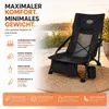 Fuchs Camper Strandstuhl klappbar – Campingstuhl mit hoher Produktbild-Vorschau 4