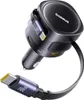 Baseus Enjoyment Max Autoladegerät mit USB-C+USB-C-Kabeln Produktbild-Vorschau 3