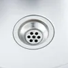 Küchenspüle mit Abtropfset Silbern 500x600x155 mm Edelstahl Produktbild-Vorschau 8