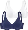 PETITE FLEUR Minimizer-BH marine+weiß Größe 100 Cup F Produktbild-Vorschau 5