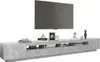 A TV stand with a TV mounted above it, set against a white background. Náhled obrázku produktu