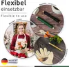 ECENCE Set de 4 fils pour fleurs galvanisés, 0,65mm fil de Voir les images du produit 13