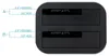 TooQ TQDS-805G, HDD, SSD, SATA, 2.5,3.5", 8 TB, USB 3.2 Gen Náhled obrázku produktu 3