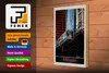 Holzschild Reise 20x30cm Chicago USA Amerika Bahn Hochhaus Produktbild-Vorschau 3