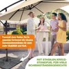 KESSER® Ampelschirm Holly Sonnenschirm Rechteckig mit und Produktbild-Vorschau 6