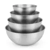 Schüsselset 4-teilig aus Premium-Edelstahl 304 (18/8) Produktbild-Vorschau 1