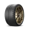 A single Michelin tire mounted on a bronze wheel, shown against a white background. Podgląd zdjęcia produktu