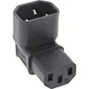InLine Netzadapter IEC 60320 C14 / C13, oben/unten Produktbild-Vorschau 1