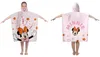 Minnie Mouse Badeponcho Poncho mit Kapuze 60 x 120 cm Produktbild-Vorschau 1