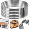 Cercle à découper pour génoise, réglable, en acier, 7 Voir les images du produit 8