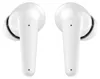 A pair of white wireless earbuds is shown against a white background. Anteprima dell’immagine prodotto