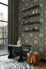 ESTAhome carta da parati fiori vintage in stile art nouveau Anteprima dell’immagine prodotto 2