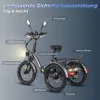 E Bike Tricycle Fat vélo pliant E-Bike vélo de charge 20 Voir les images du produit 15