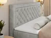 MKS MEBLE Boxspringbett 160x200 mit Bettkasten, Polsterbett Produktbild-Vorschau 2