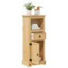 vidaXL Koupelnová skříňka  45x33x110 cm borovicový masiv Náhled obrázku produktu 3