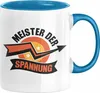 Elektriker Tasse Geschenk Meister Der Spannung Spruch Produktbild-Vorschau 1