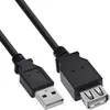 InLine® 34602B Prolunga USB 2.0, spina/presa, tipo A, nera, Anteprima dell’immagine prodotto 1