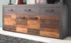 trendteam Salle de séjour Sideboard Indy Graphite Gris Voir les images du produit 6