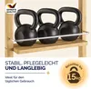 CASARIA® Závěsná sprchová polička 3 police 3 háčky Náhled obrázku produktu 5