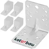 KOTARBAU® Winkelverbinder 105x105x90mm mit Rippe Sicke Produktbild-Vorschau 1