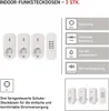 EMOS Funksteckdosen Set, 3 Schutzkontakt Steckdosen mit Produktbild-Vorschau 6