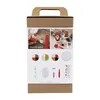 The image shows the packaging of a craft kit for making Christmas ornaments. Produktbild-Vorschau