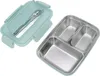 Lunch Box 3 Compartiments 304 Stainless Steel Plastic Voir les images du produit 3