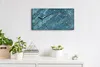 Wandbild Leinwand Bilder mit Uhr Geräuschlos 60x30 Malerei Produktbild-Vorschau 3