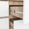 AKORD Furniture Factory OP0LK-1DABBIA001, Weiß, Eiche, 6 Produktbild-Vorschau 4