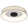 LED Deckenleuchte, Dimmbar, Lautsprecher, Textil, D 46,8cm Produktbild-Vorschau 1