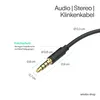 3,5mm Mini-St. - 3,5mm Mini-St. Rund sw 4 pin 1,5m Produktbild-Vorschau 2