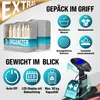 MONZANA® 4tlg. Kofferset mit Beautycase, Rose – M-L-XL – Produktbild-Vorschau 2