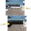 ASKSA Gartenmöbel Abdeckung für L-Form Sofas Ecksofa Produktbild-Vorschau 6