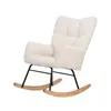 Schaukelstuhl Mid-Century Modern Nursery Schaukelsessel Produktbild-Vorschau 10