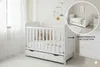 Babybett und Kinderbett 3in1 mit Matratze, Schublade, Produktbild-Vorschau 1