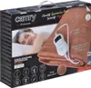 The image shows the packaging of a Camry electric blanket, with a woman sleeping peacefully on a bed. Produktbild-Vorschau