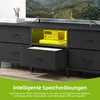 TV-Schrank, TV-Ständer Fernsehschrank, mit 5 Schubladen und Produktbild-Vorschau 4