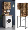 Vicco Waschmaschinenschrank Fyrk, 64 x 189 cm, Eiche Produktbild-Vorschau 2