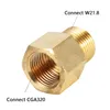 CO2-Zylindertank W21.8 CGA320 Adapter-Konverter für Produktbild-Vorschau 7