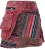 Wickelrock, Kurzer Rock, Cacheur, Stonewash Patchworkrock - Produktbild-Vorschau 2
